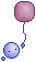 Emote holding a Balloon