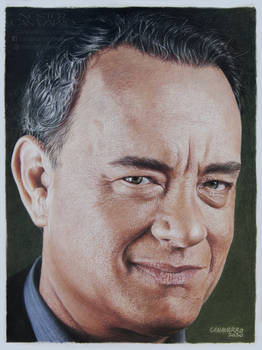 Tom Hanks - Colored pencils