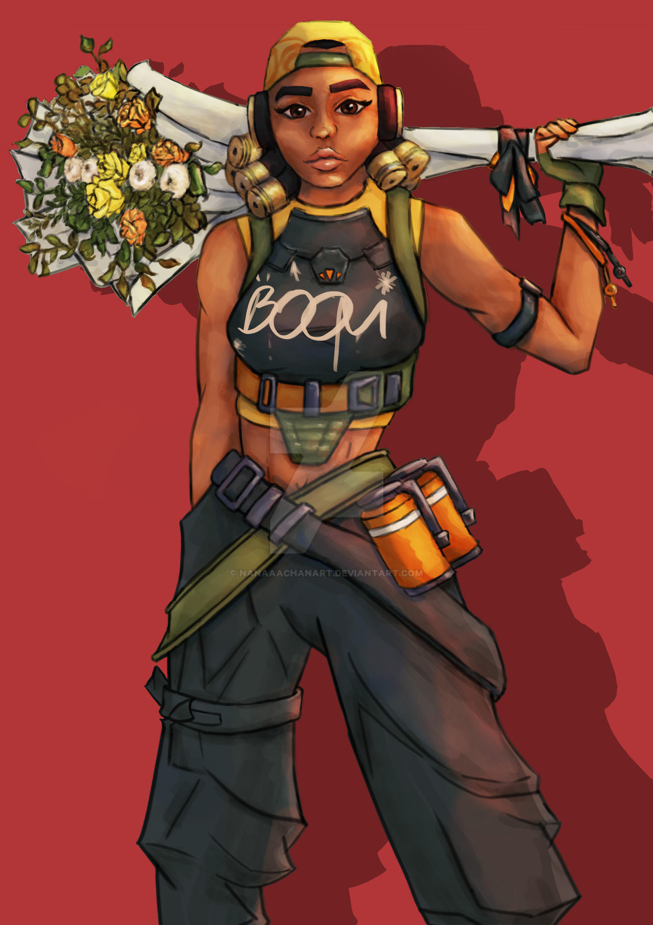 Raze Fanart by nanaaachanart on DeviantArt