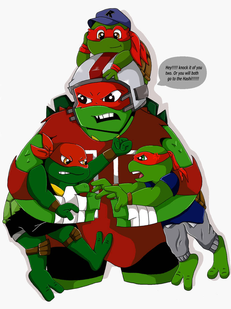 TMNT turtle tot Raph's by Urbanhawk21 on DeviantArt