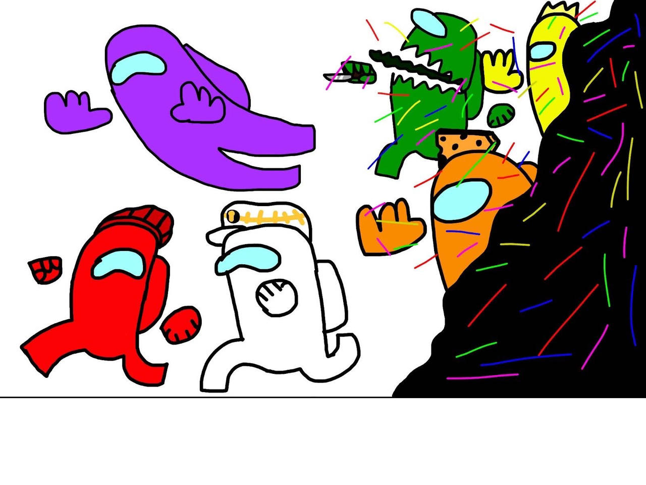 Among Us + Among Us Logic by RockyTheAwesome on DeviantArt