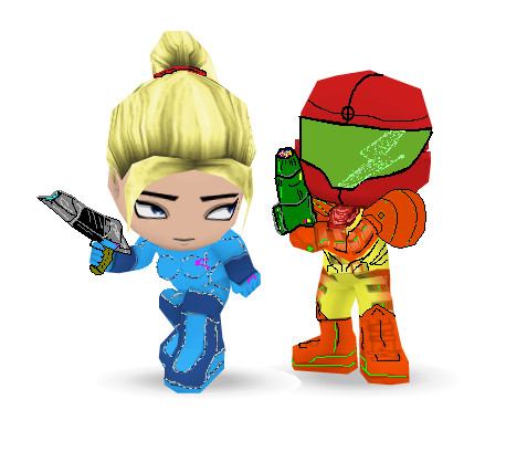 Metroid Samus Buddypoke