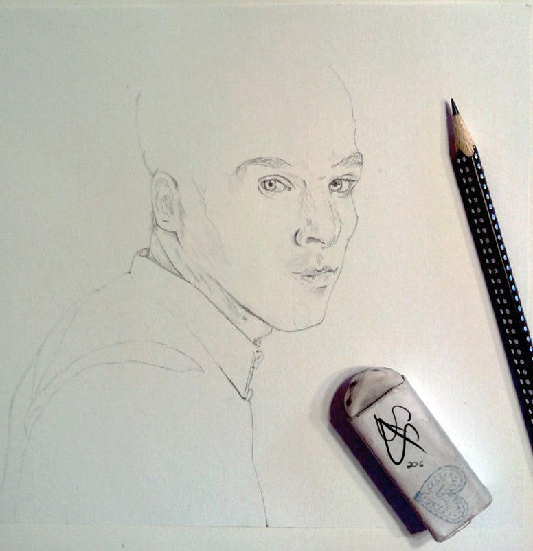 work in progress: Alan Turing by Hakete on DeviantArt