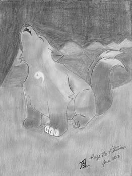 Shaldow Howling (in Pencil)