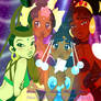 Sailor Moon - Ethnic Edition - Amazoness Quartet