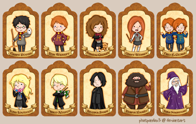 . Harry Potter Bookmarks .