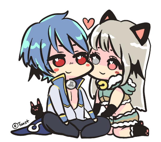 Personal Art: Couple Chibi