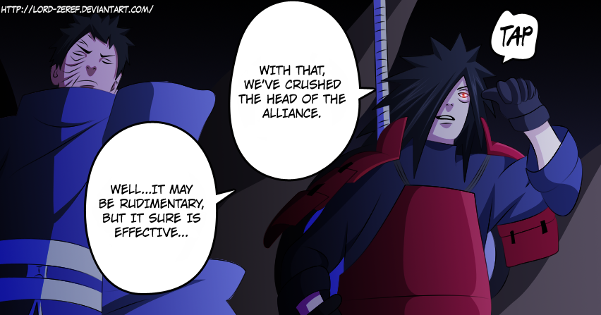 Obito and Madara-Naruto manga 613