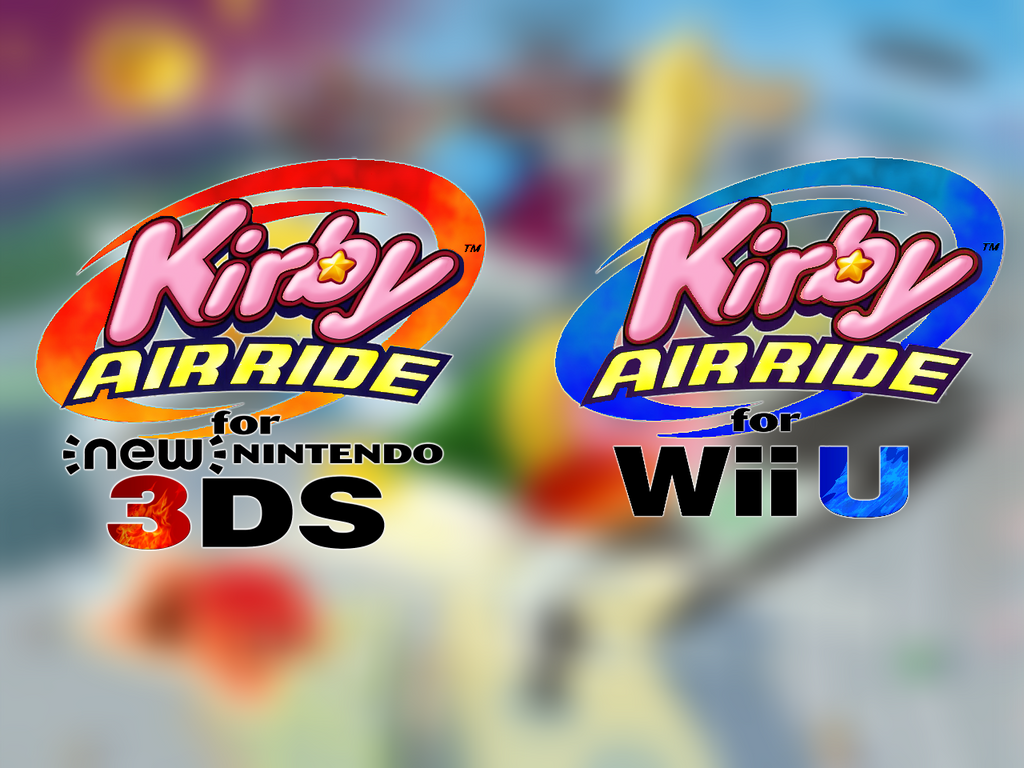 Kirby Air Ride for New Nintendo 3DS and Wii U Logo by TheGaleOfDarkness on  DeviantArt