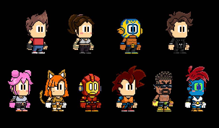 Art Of Fighting Collection by Street-Spriter on deviantART