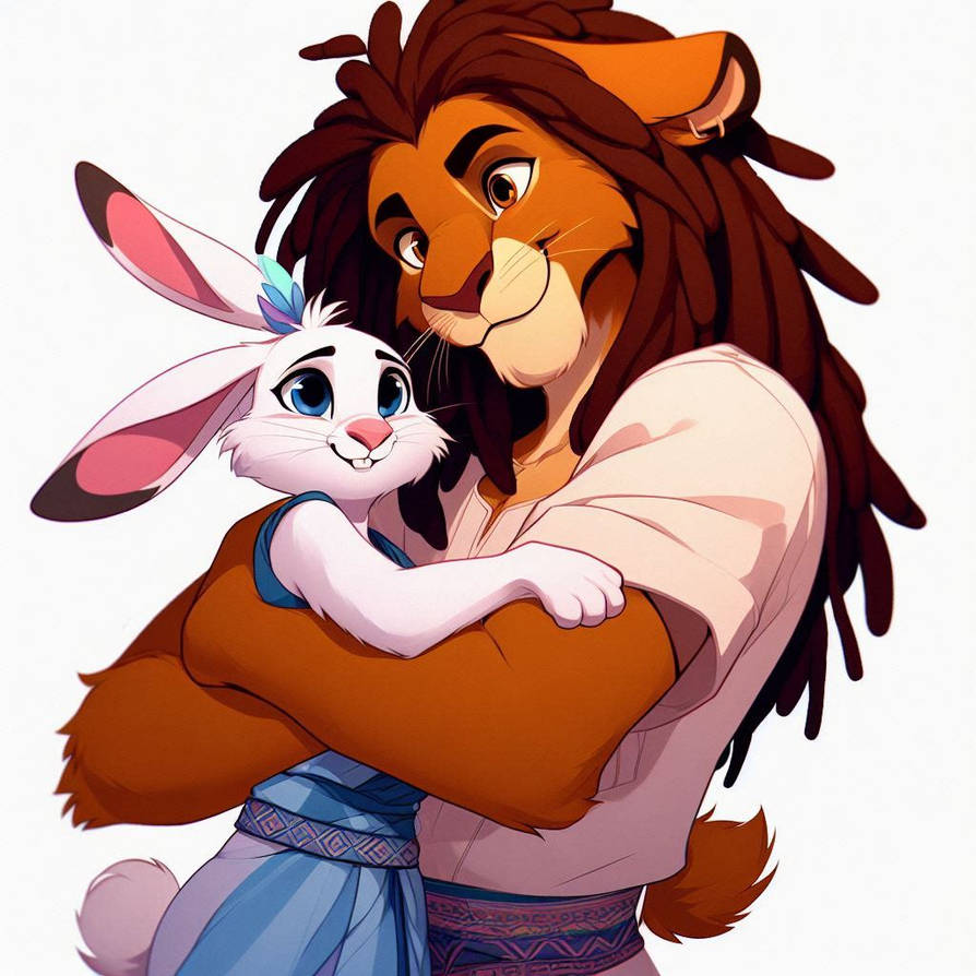 Hug Fin AI Adopt Fluffy hug Rous and Fin by MrJackOven on DeviantArt