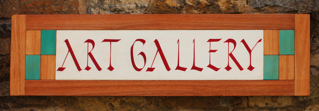 Art Gallery Sign by AndrewRiddle on DeviantArt