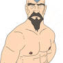 Hottie Tenzin Shirtless and Big