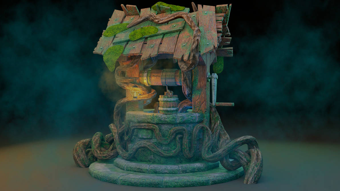 Magic Well by 3DKod on DeviantArt