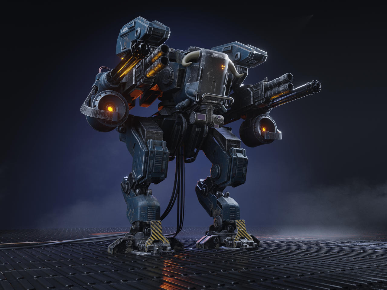 Relaistic Mech Realistic Mech in military style by 3DKod on DeviantArt