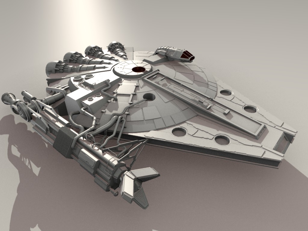 Jupiter Sparrow re-rendered