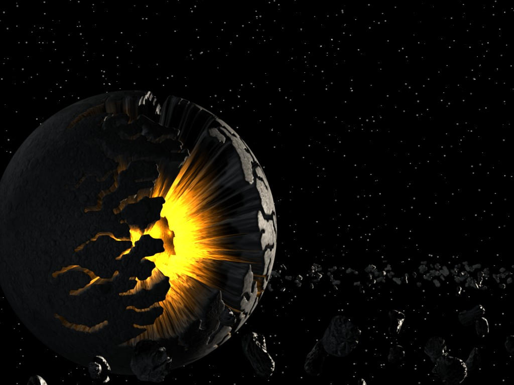 Exploded Moon by D-Mounty on DeviantArt