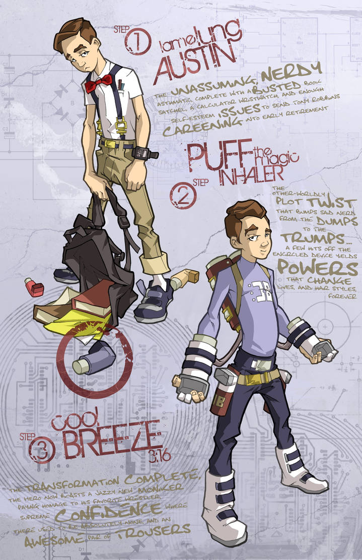 The Hero Blueprint by KevRoche83 on DeviantArt