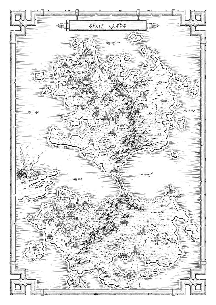 Split Lands by Vorisar on DeviantArt