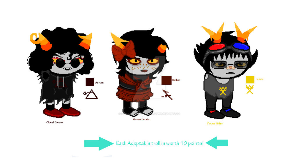 Lowblood troll ADOPTABLES (1/3 OPEN!)