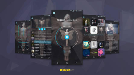 Music Player Mock-up