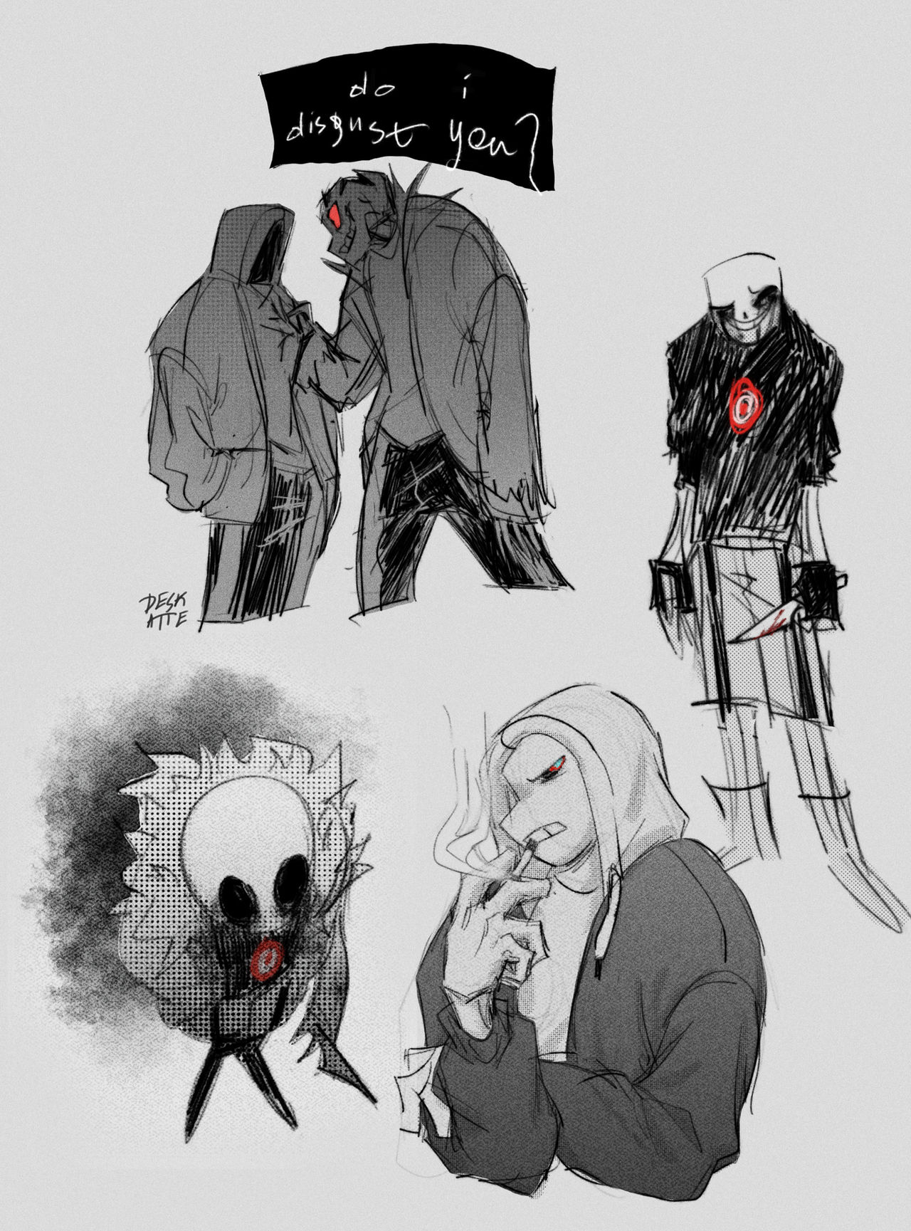 Bad Character Deviantart Bad guys by deskatt on DeviantArt