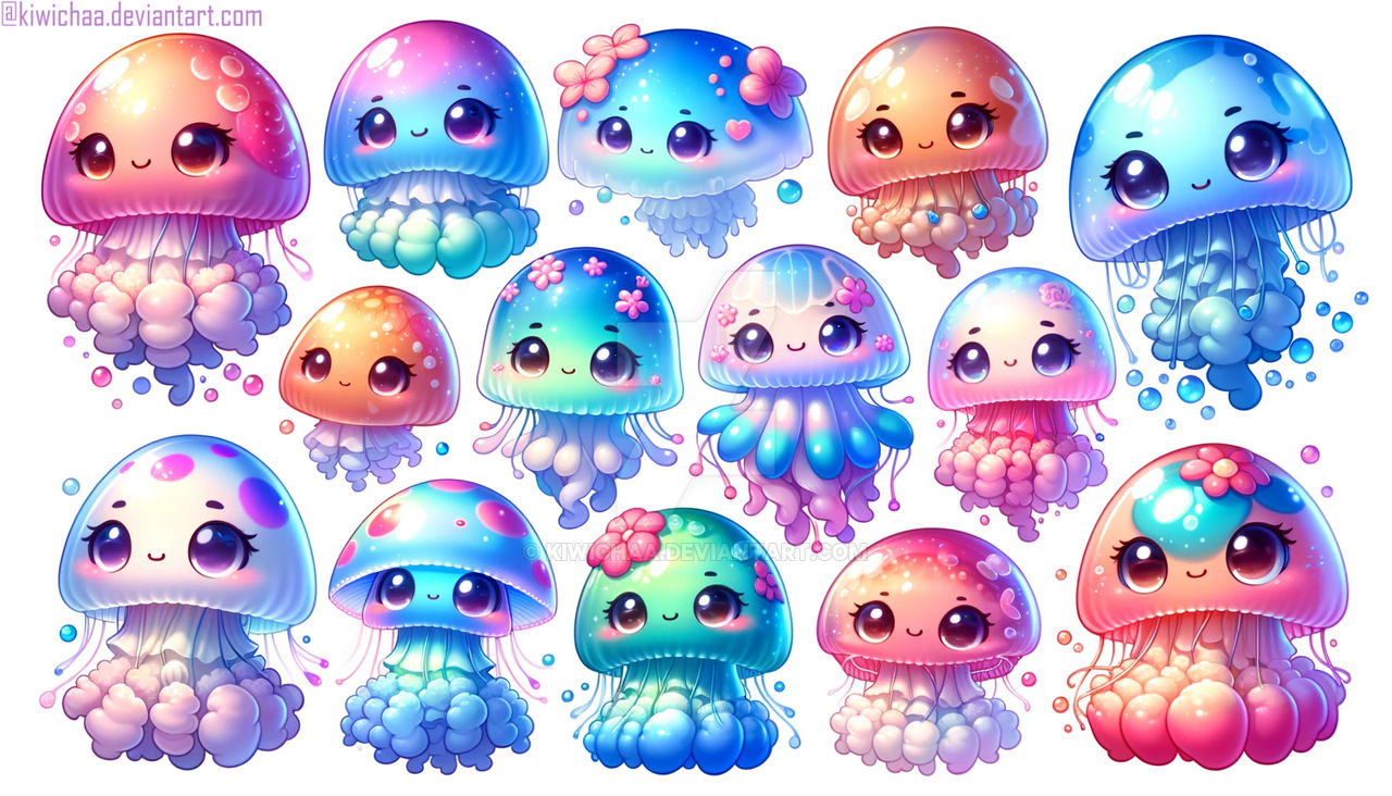 [Closed] Adopt#303 Cute Jellyfish by Kiwichaa on DeviantArt