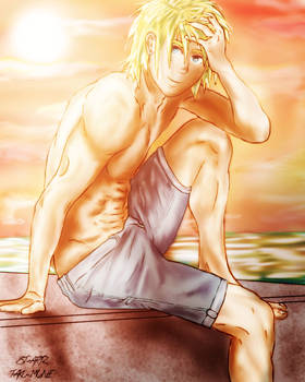 Armin at the Ocean