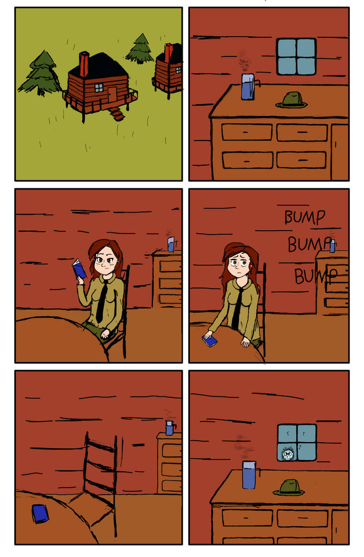 Timber Man Comic Panel Number 1 (colored) by bosandaros on DeviantArt