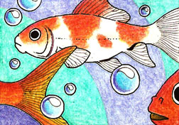 ACEO 1 - Goldfish