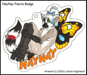 Naynay faerie badge