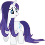 Rarity is sad and wet