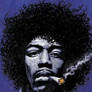 Jimi Hendrix Smoking