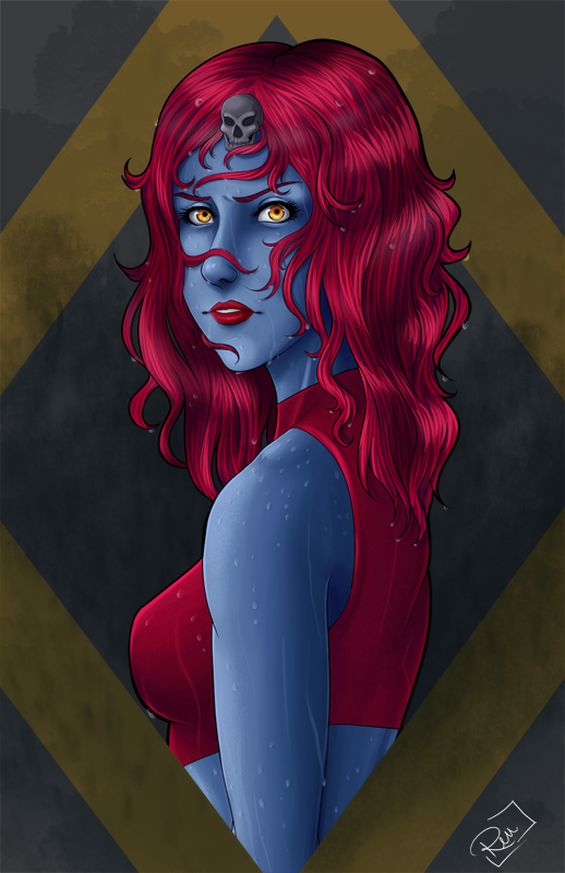 Mystique Bust