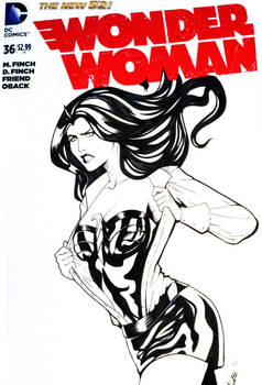 Wonder Woman blank variant