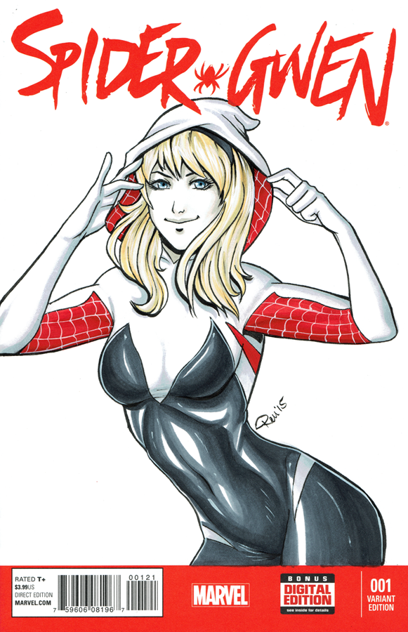 Spider-Gwen blank 2