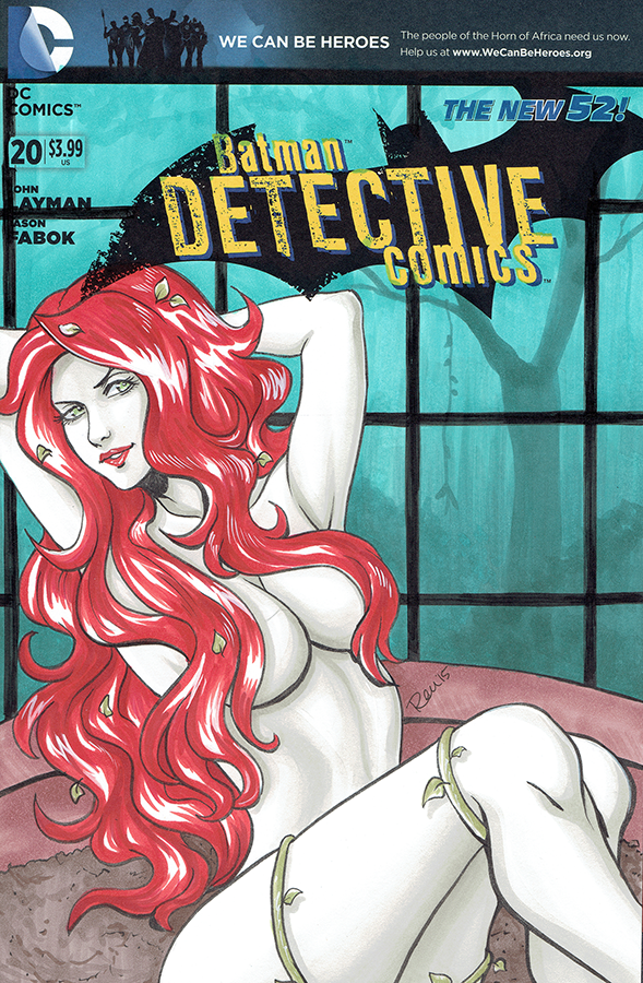 Poison Ivy blank cover