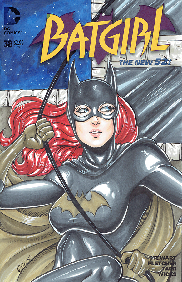 Batgirl Blank variant