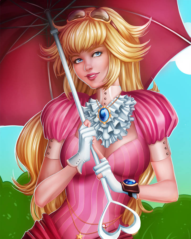 Punky Peach Redux by AerianR