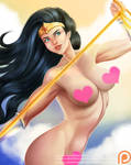 Wonder Woman NSFW Preview by AerianR