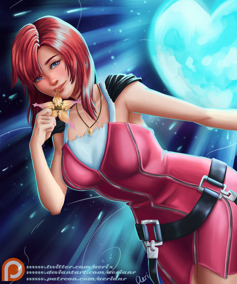 Grown up KH2 Kairi by AerianR