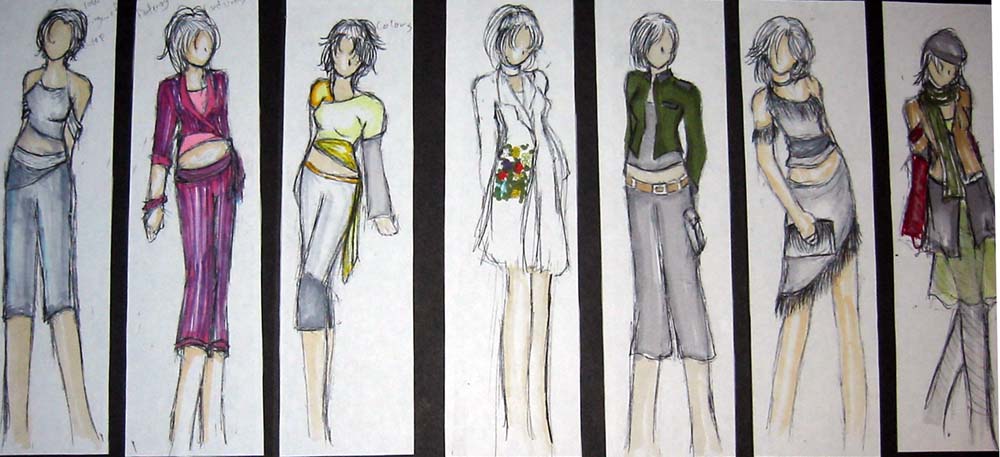 fashion sketches