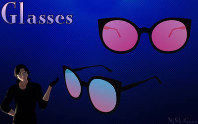 MMD Cat-Eye Glasses DL