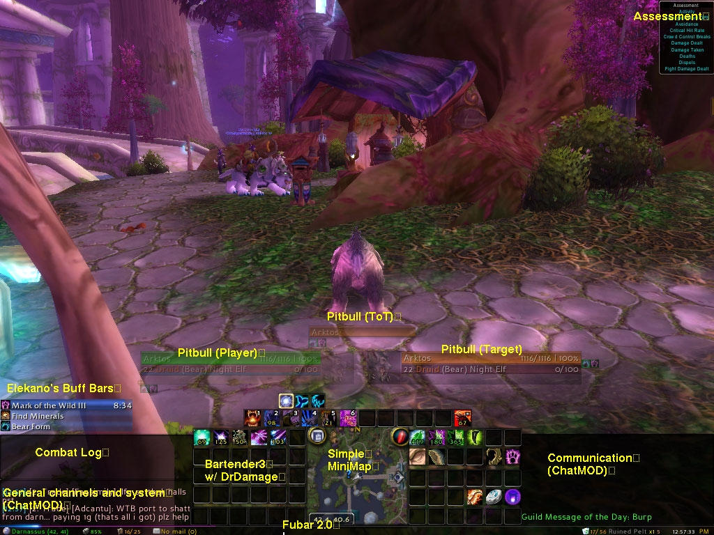 WoW interface to the max by mrblondeisback on DeviantArt