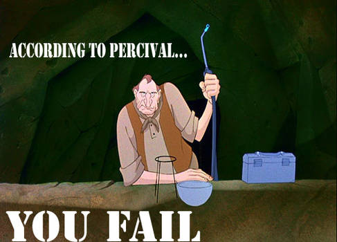 According to Percival...