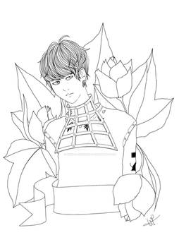 BaekHyun -Lineart-