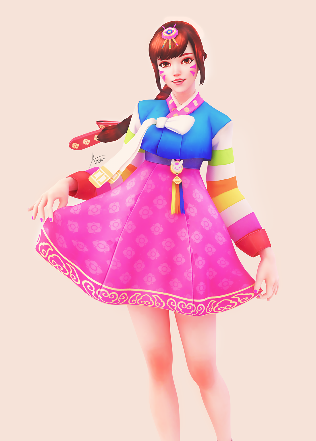 Dva hanbok online