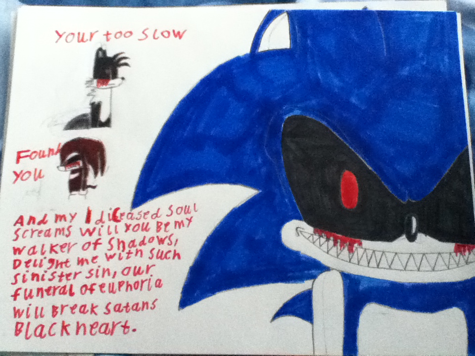 SONIC.EXE MESSAGE by sonicfan1143 on DeviantArt