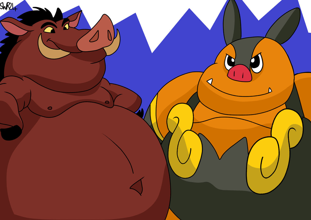 Pokemon Sumo Deviantart Big sumo piggies by sewersmith on DeviantArt