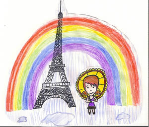 Rainbow in Paris